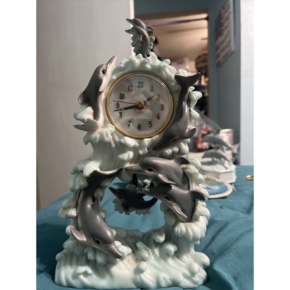 Dolphin Clock‎ Desk - Picture 4 of 6